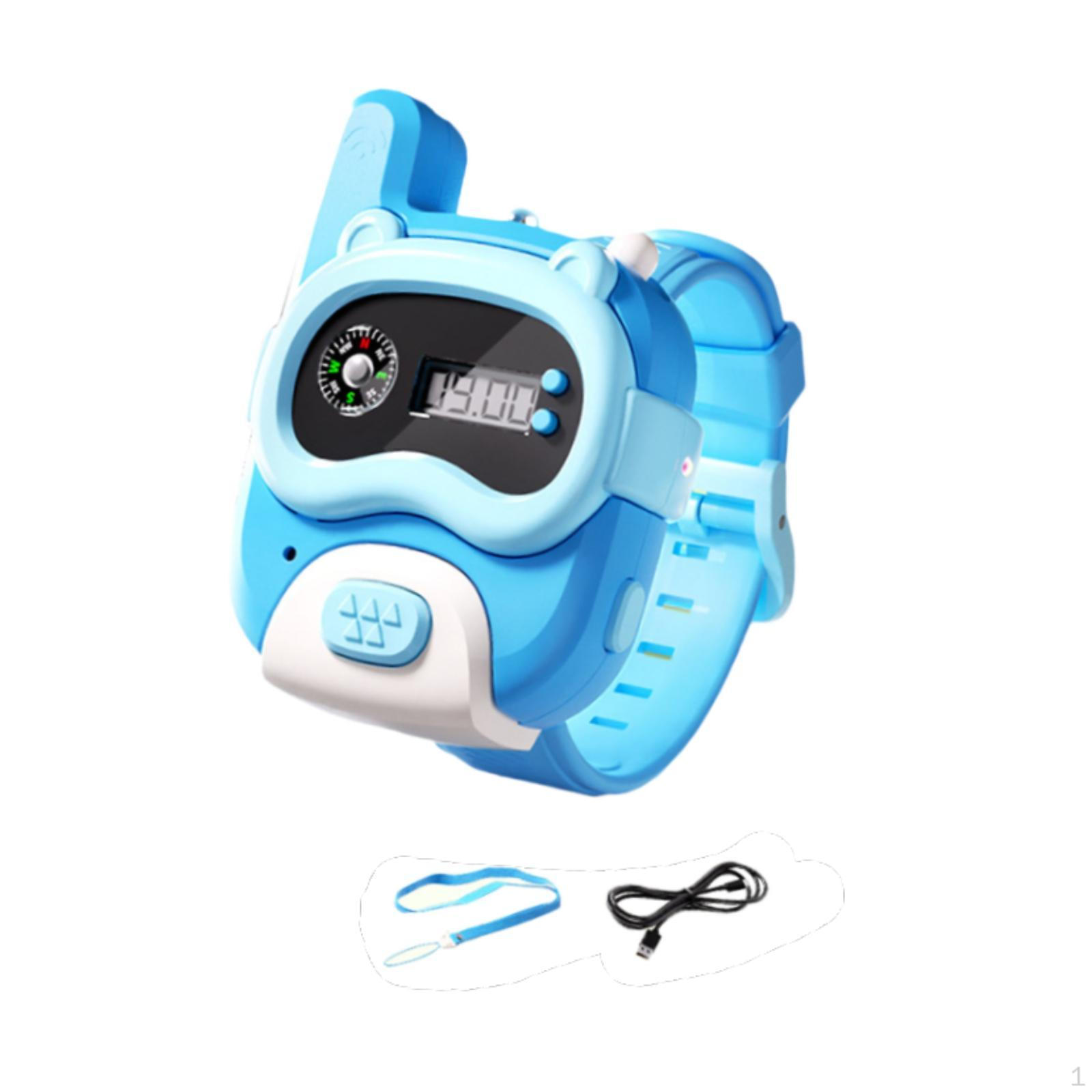 

Часы-рация с подсветкой для кемпинга на природе, подарки на день рождения, розовые синий