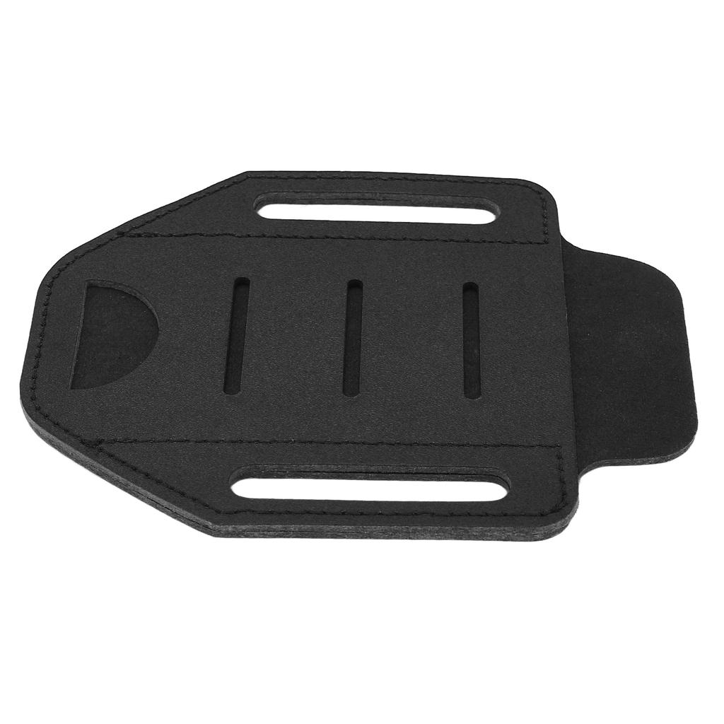 Leder Multitool Scheide EDC Einzeltaschen Organizer Halter für Gürtel Taschenlampe Camping Schwarz