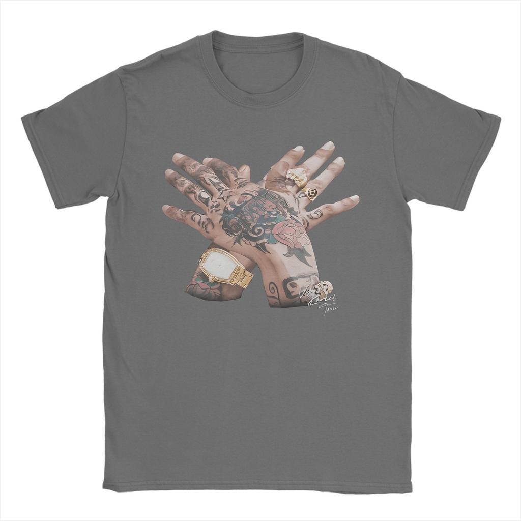 Men Rapper Vybz Kartel Tour 2025 T Shirt Cotton Clothing Vintage Short Sleeve Crewneck Tee Shirt Plus Size T-Shirt