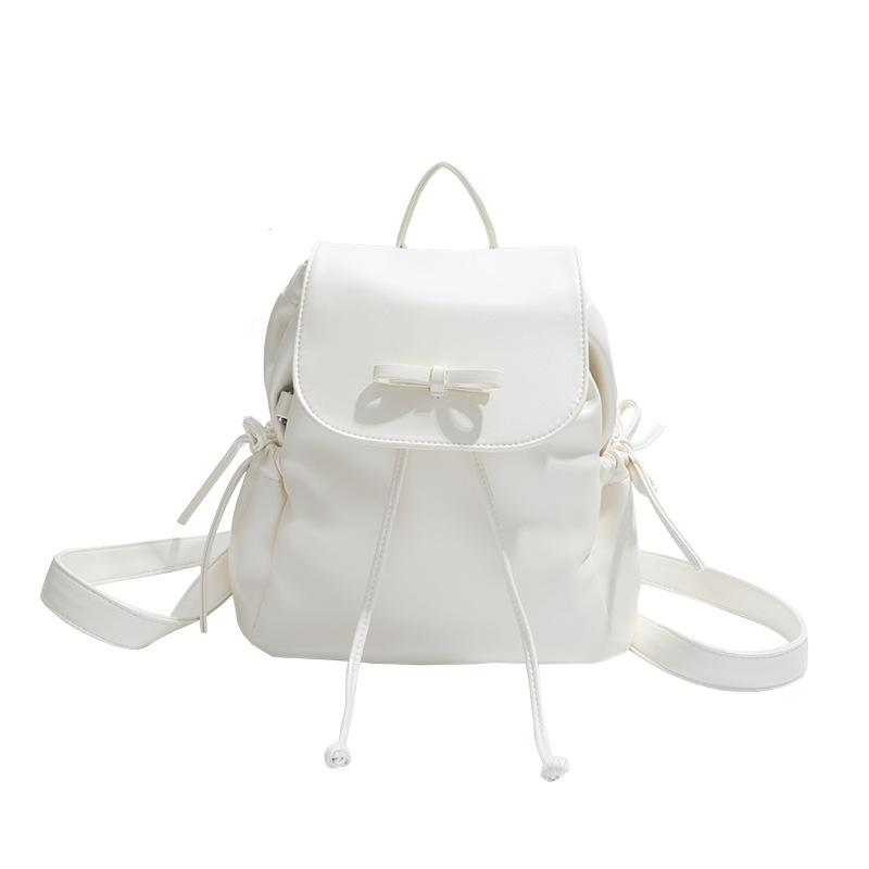 Mode Einfarbiger Kleiner Rucksack Damen Neuer Vielseitiger Rucksack