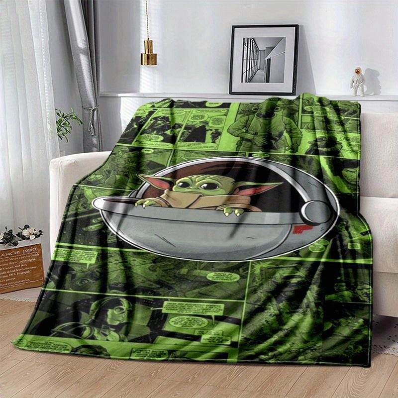 1pc Star Wars Printing Blanket - Soft, All-Season Throw for Living Room, Bedroom,Personalized Gift with Adorable Cartoon Design