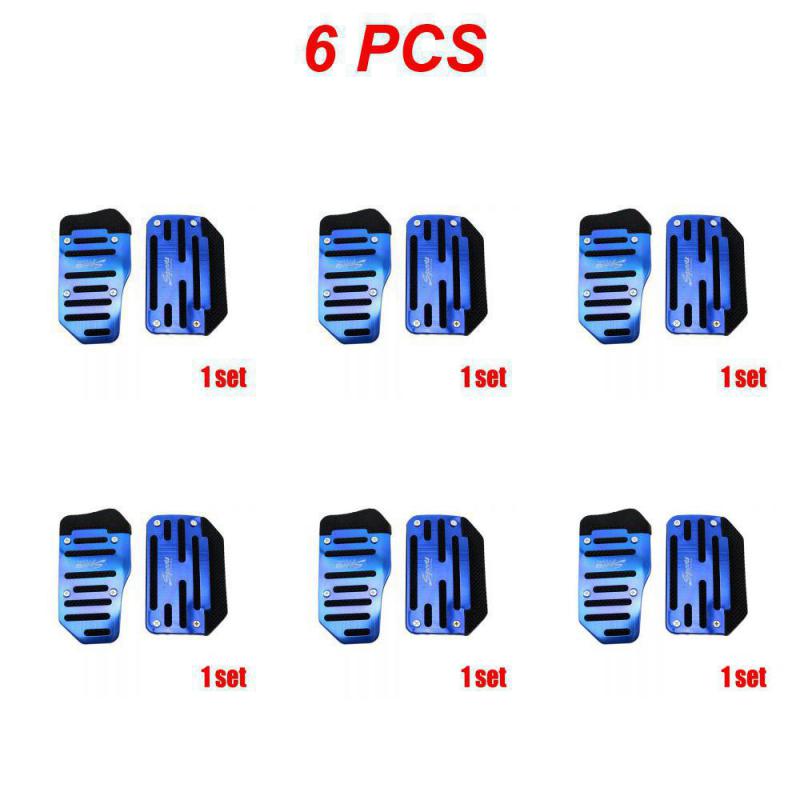 1~8PCS Aluminum Alloy Car Anti-skid Pedal Accessories for Suzuki SX4 SWIFT Alto Liane Grand Vitara Jimny SCross