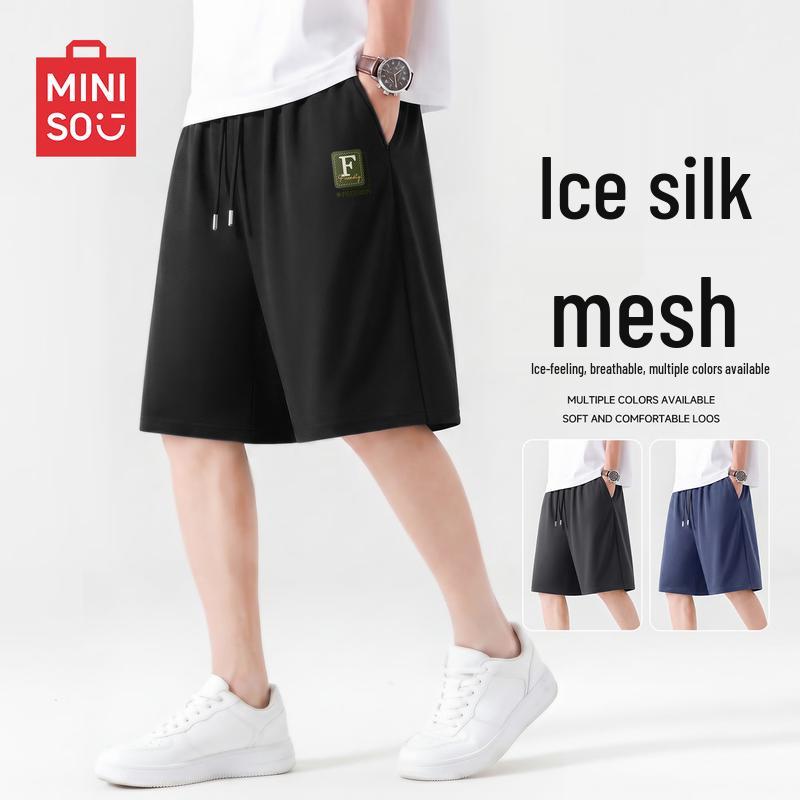 MINISO Men s Quick-Dry Breathable Summer Sports Shorts XL