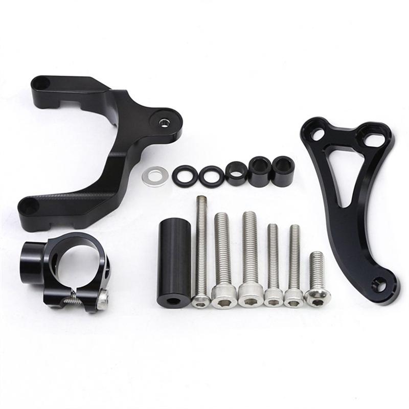 For GSXS750 GSX-S750 Damper Bracket Forgsxs750 GSX-S750 Steering Damper Stabilizer Support Motorcycle Accessories-A87Q