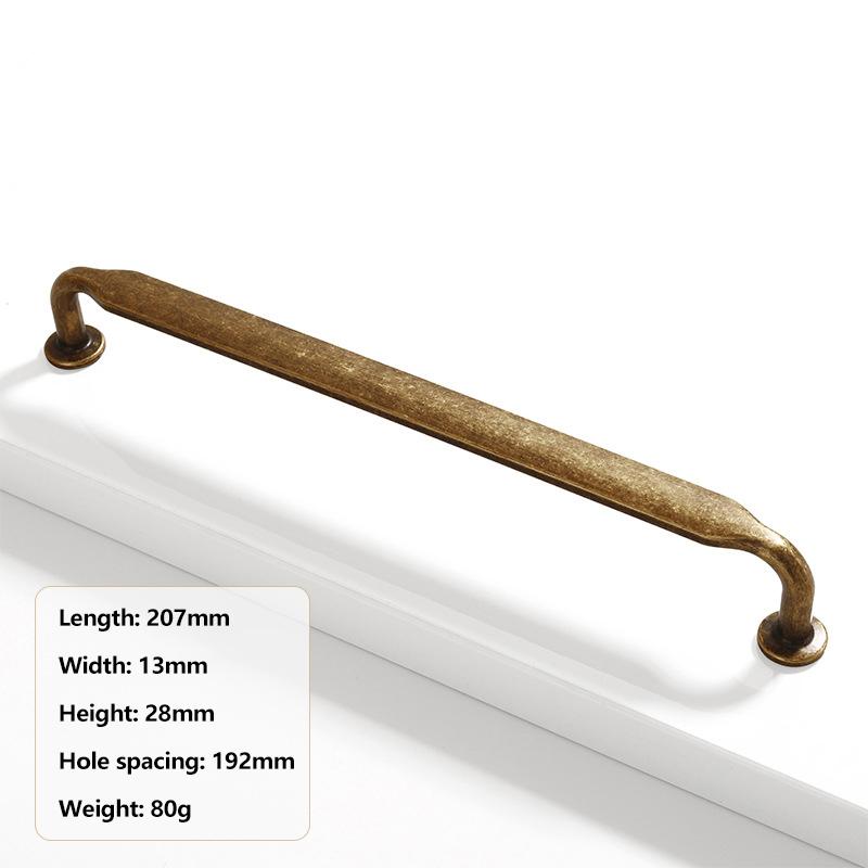 Vintage Zinc Alloy Cabinet Door Handle Kitchen Cabinet Drawer Wardrobe Door Knob Vintage Furniture Hardware