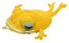 NASKA Hand-Knitted Kit Frog Purse HT-15 Col.B Yellow