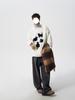Trendy Cartoon Cat Knit Sweater: Men's Autumn/Winter Round Neck Couple's Loose Casual Style