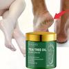 Tea Tree Oil Foot Cream with Aloe & Menthol - Moisturizes & Softens Skin with Hyaluronic Acid & Retinol
