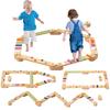 Hölzerner Balancebalken für Kinder, Gleichgewicht, Koordination, Beweglichkeit