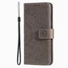 For iPhone 16 Stand Case PU Leather Wallet Phone Cover Totem Imprinted
