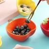 Child Ceramic Dishes Tableware, Fruit Vegetable Animal Model Cartoon Dessert Plate, Salad Bowl, Breakfast Disc, Kids Saucer