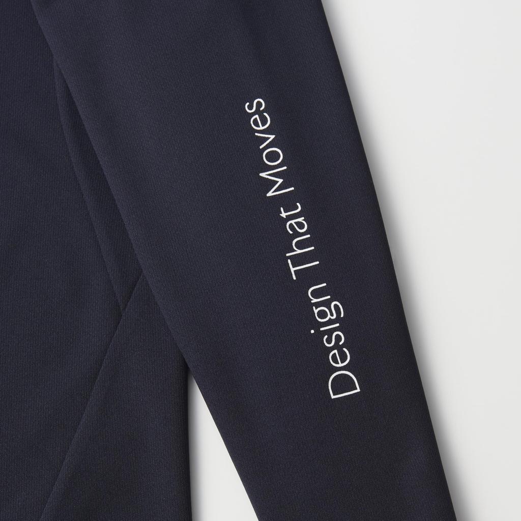 DESCENTE Long Sleeve Volleyball Easy Arm Flying Yuki Navy T-Shirt, Movement, Receive, Ishikawa,