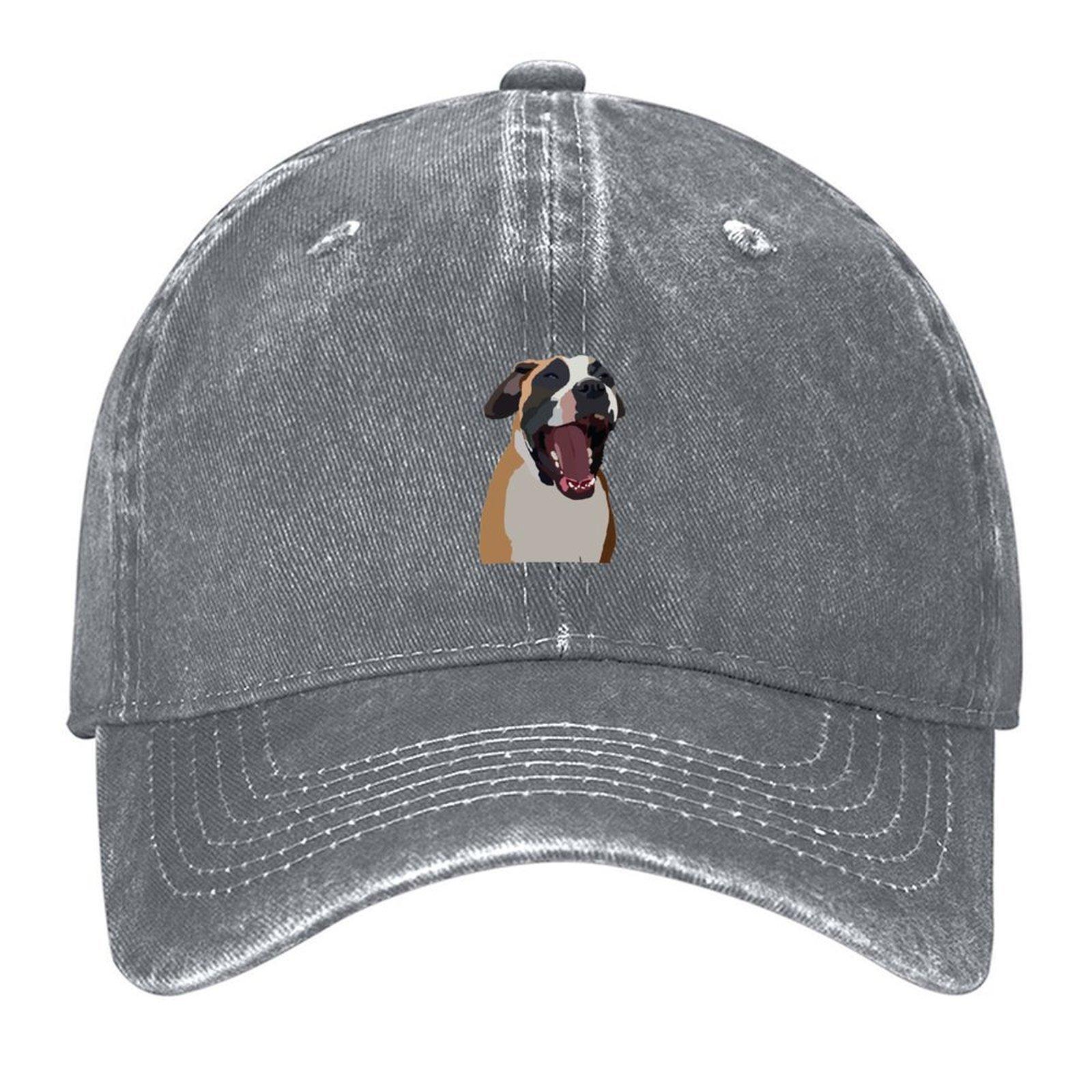 

2026 Happy Boxer Baseball Cap Party Hat Sun Hat Luxury Brand Beach Outing Men Women s