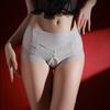 Sexy Sheer Lace Underwear Women See Through Mesh Briefs Skin-Friendly High Waist Panties Ladies Ultra-thin Naked Feel LingerieGood product