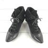 Marc by Marc Jacobs Italy Lace-Up Booties Size 36A 22.5-23.0 Black Heels 3cm(USED)