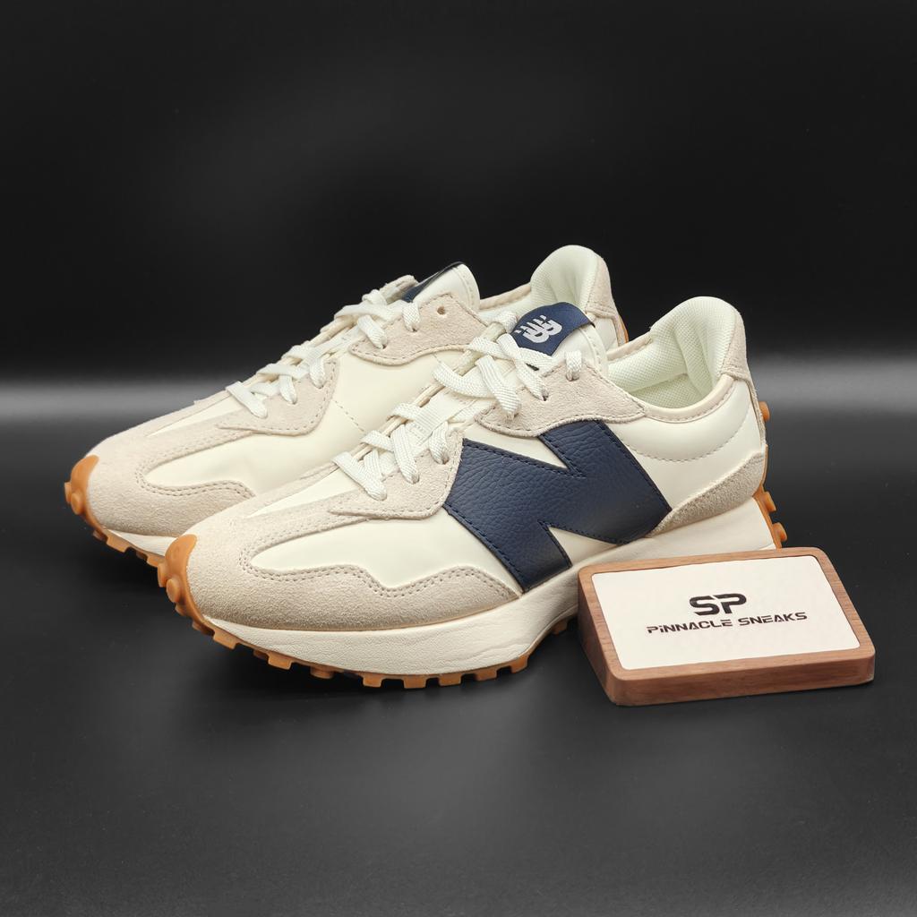 New Balance 327 Gray Navy Women's NB327 WS327KB