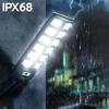 High Power Solar Lights Led Lights Outdoor Most Powerful Outdor Solar Lamp 3 Mode Remote Control Waterproof Garden Street Lamps