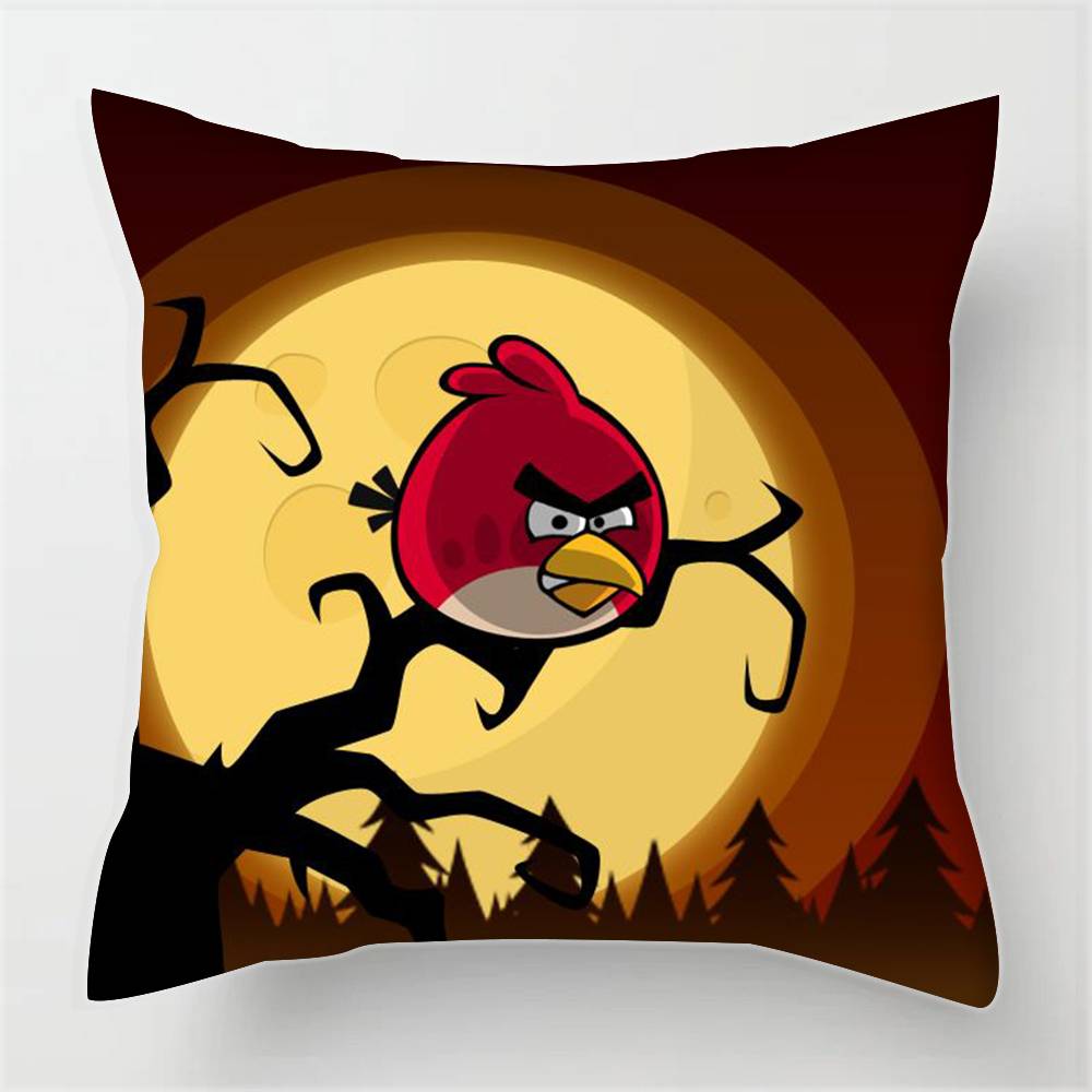 

Classic The Angry B-Birds Movie Pillowcases cushion covers living room sofas home decor gifts 18x18Inch