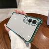 Case for Vivo V70 FE Electroplated Color Border Clear Phone Casing Cover