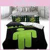 Billie Printed Eilish Duvet Cover Pillowcase Bedding Three Piece Set Bedroom Use