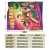 The Big Bang Theory  Blanket  Travel Office Flannel Bedding Throws For Living Room Soft Customized Quality Bedspread