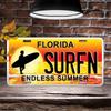 Souvenir Metal License Plate, Custom Auto Sign 15x30cm