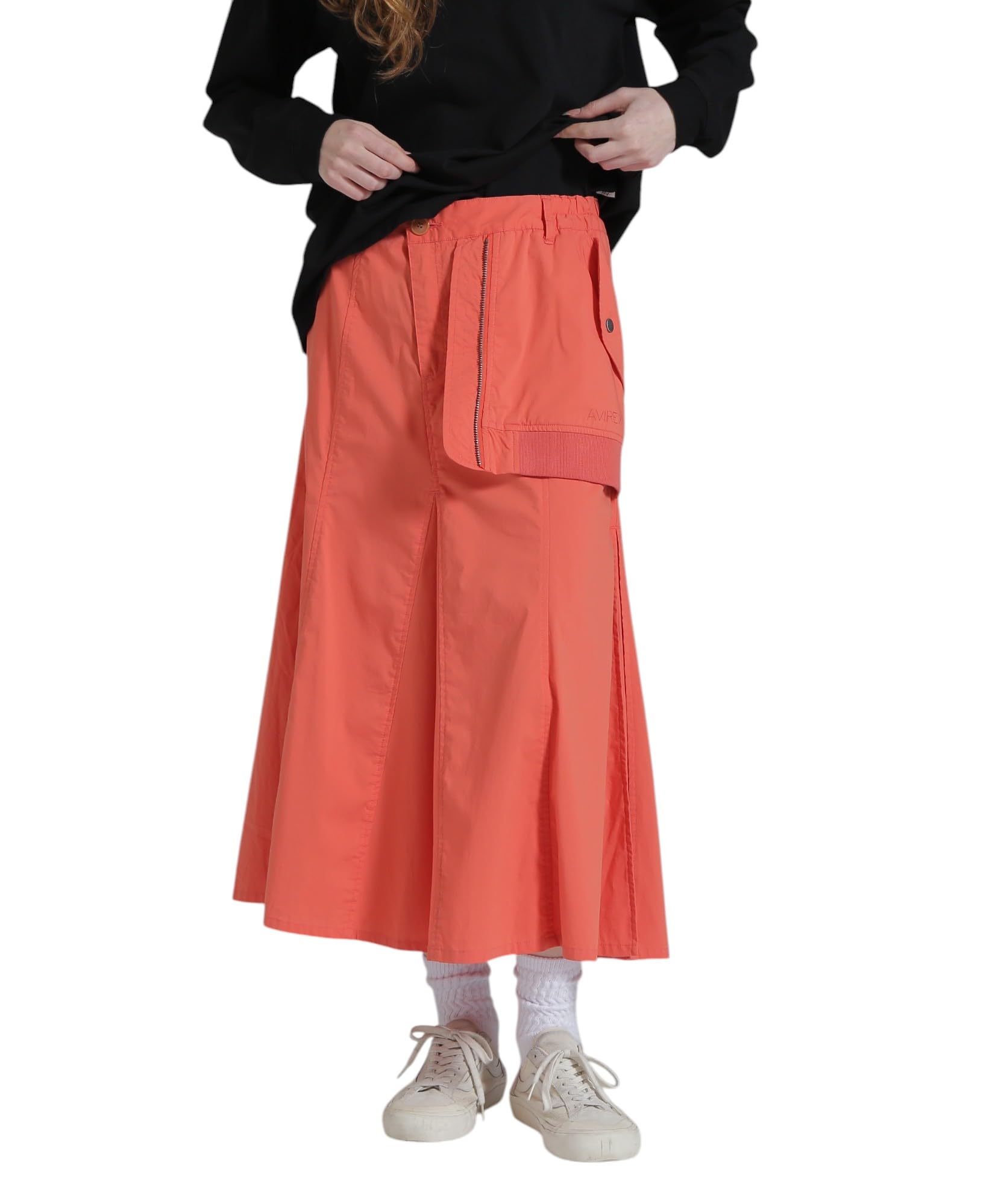 

AVIREX MILITARY MA-1 SKIRT Women s S 390 Coral 783-5116602