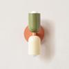 French Nordic Cream Double Head Wall Lamp for Bedroom & Dining Room