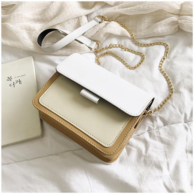 SCIONE Fashion Female Bag Messenger Bag Summer Texture Small Square Bag