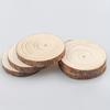 2pcs - Wooden Aromatherapy Candle Tray Minimalist Instagram Style Decorative Decoration Round Candle Base