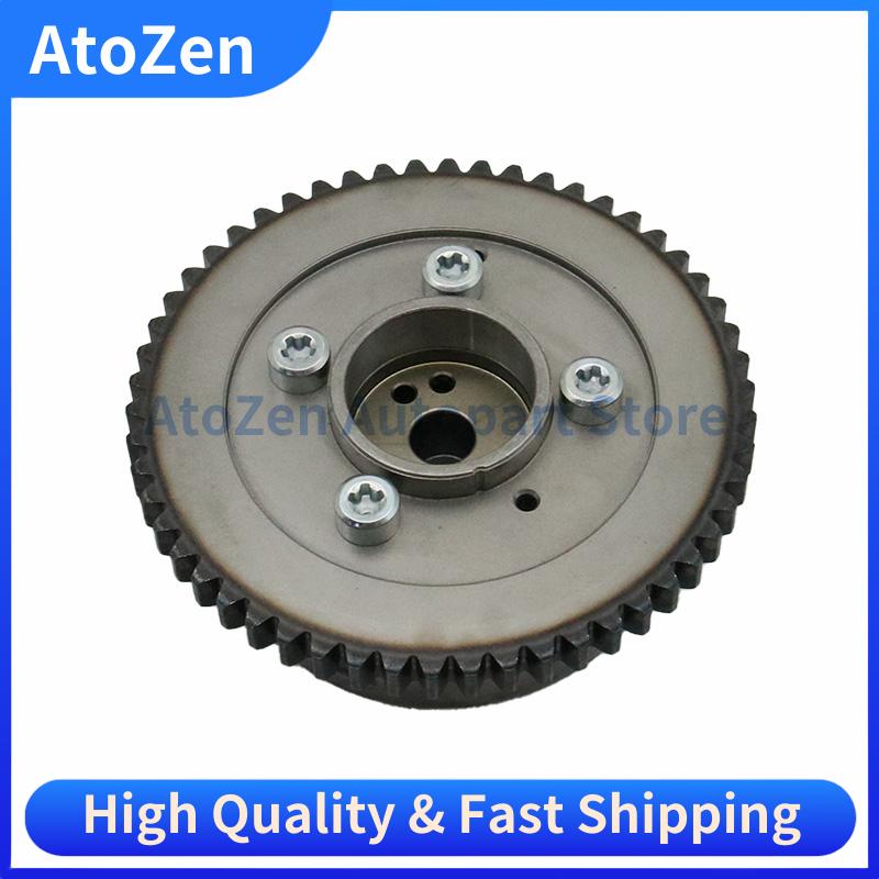 1PC 24350-25000 24370-2G000 Intake / Exhaust Camshaft Gear CVVT for Hyundai Santa Fe Tucson Kia Forte Optima Car Accessories