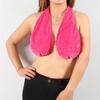 2022 Women Breast-Feeding Tube Top Bath Towel Hanging Neck Sexy Towel Bra