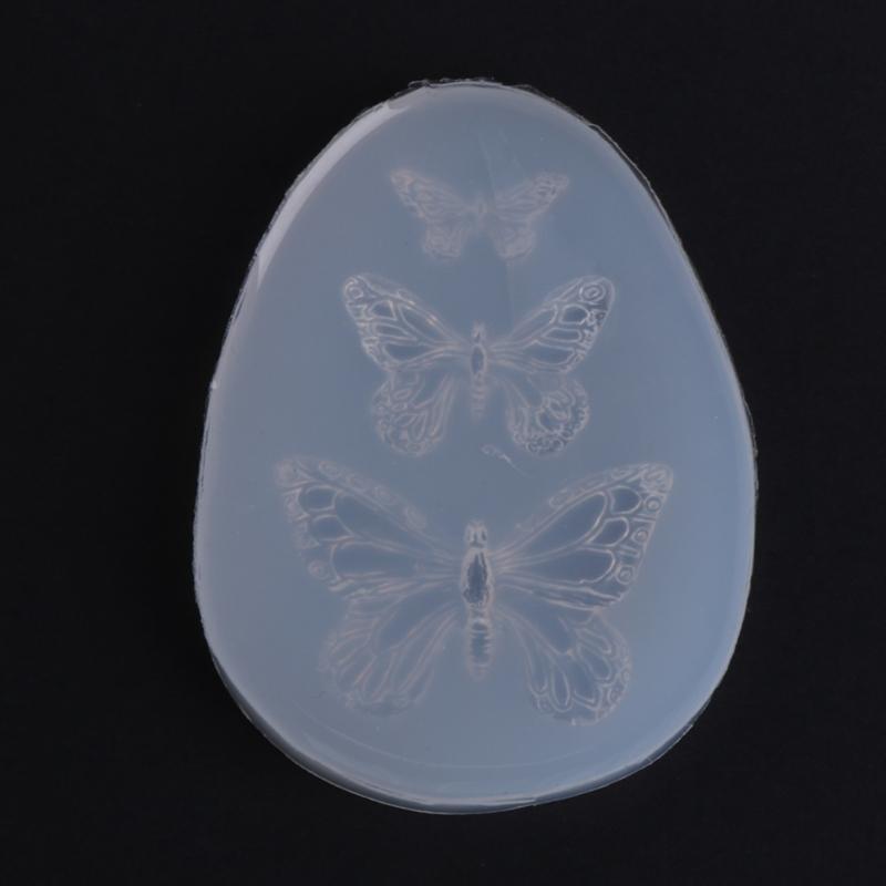 Butterfly Silicone Pendant Mold DIY Butterfly Keychain Earring Brooch Necklace Jewelry Crafts Making Epoxy Resin Mould