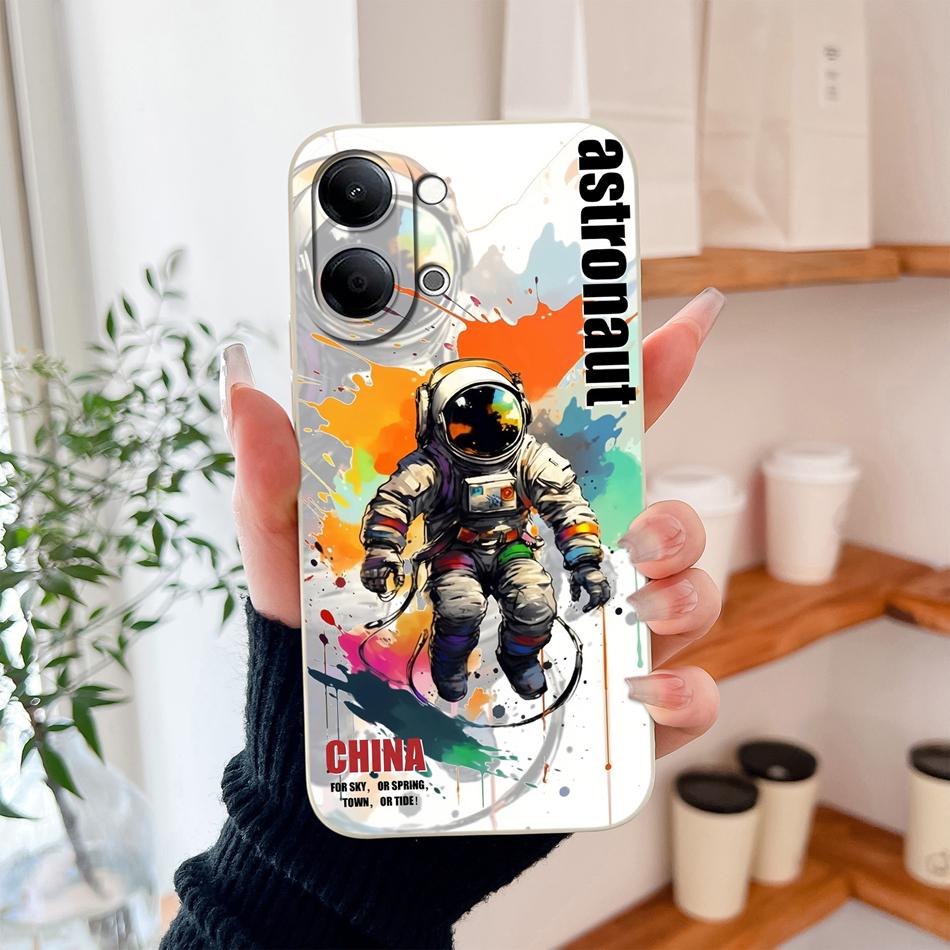 For Vivo Y05 Y11D 4G Phone Case Cute New Design Soft Liquid Silicone Full Protection Anti Drop Bumper For Vivo Y05 / Y11D Funda