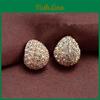 Stunning Women's Korean Crescent Moon Rhinestone Stud Earrings For All Occasions