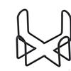 Iron Coaster Holder,Coffee Storage Stand,Decorative,for Coasters,Home Decor, Minimalist
