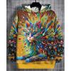 Süße Hunde-Kapuzenpullover Oberteile Tier 3D Lustiger Aufdruck Damen Kapuzenpullover Freizeit Streetwear Langarm Pullover Damenbekleidung