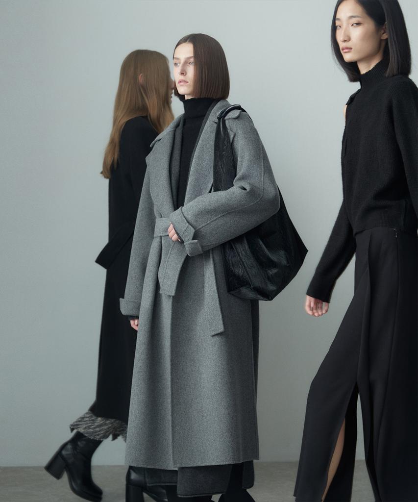 Re Rhee Leather Shopper Bag Black