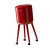 Trash Can with Wheels, Waste Container High Lid, Multifunctional Storage Bin, Paper
