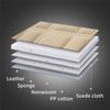 Car Seat Cover Front PU Leather Seat Covers, 2Pcs Universal Bottom Seat Covers for Cars, Anti-Slip, Storage Bags,Full Wrapping Edge Fits 95% of