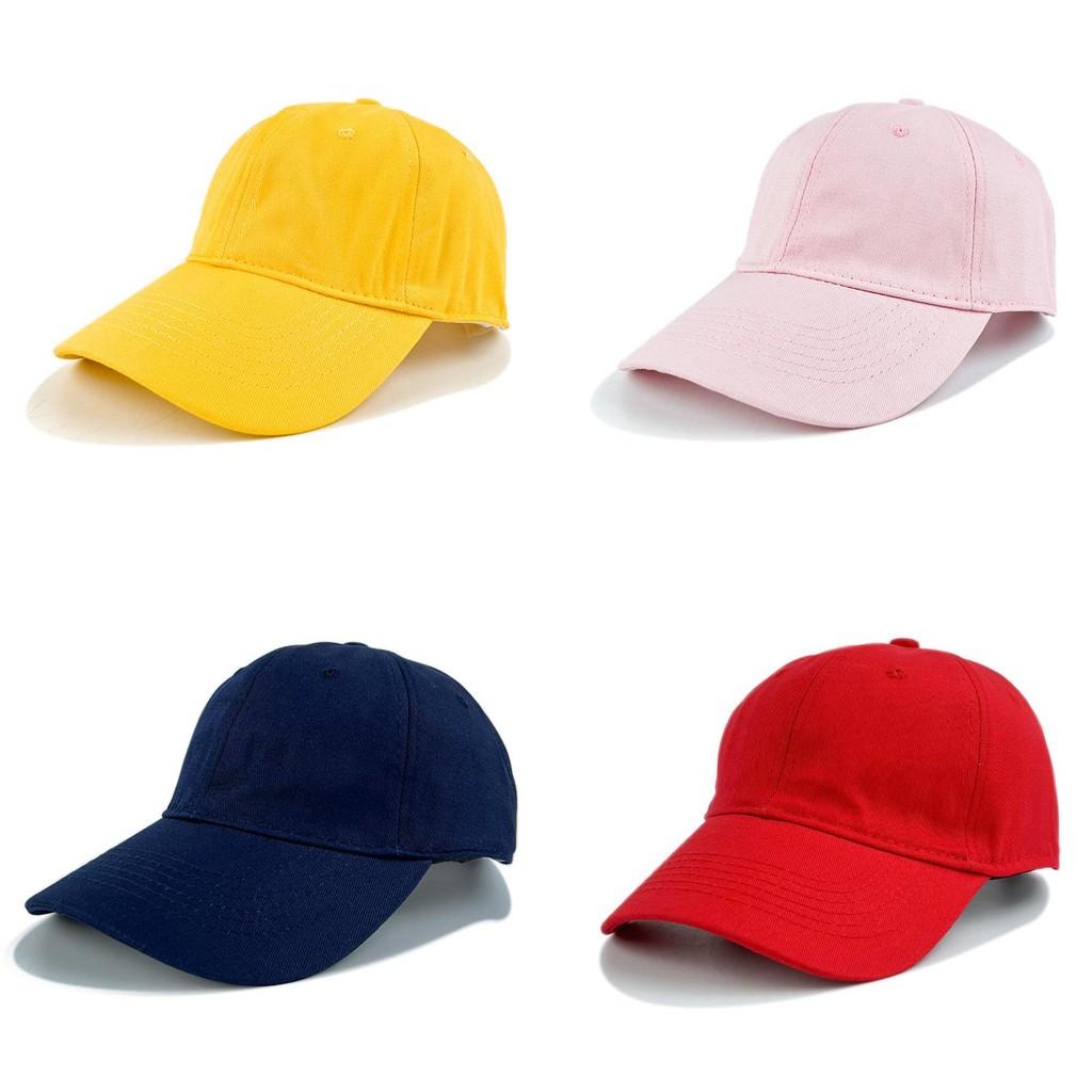 Stylish Cotton Baseball Hat With Soft Top Design For Summer Sun Protection