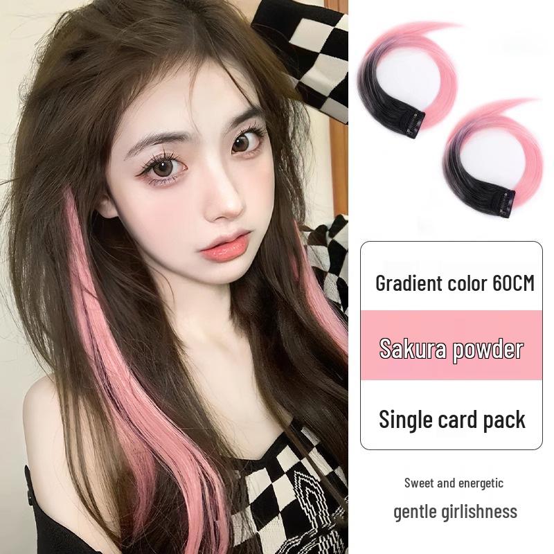 

Бесшовные градиентные накладные пряди для окрашивания волос для женщин