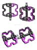 Aluminum Pedals and Right with 3 Bearings and Chromoly Pedal Axles for Road Mountain Cross City Folding and Mini Velos (Left Set) Built-in Bikes,