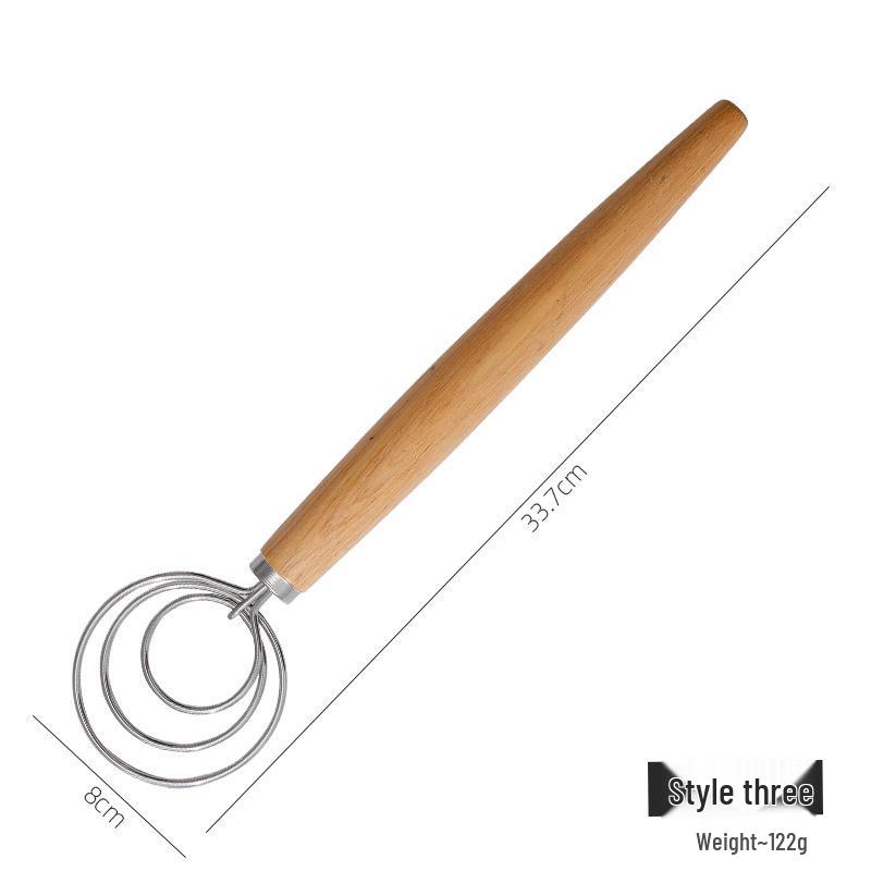 In-Stock Denmark Stainless Steel Dough Whisk