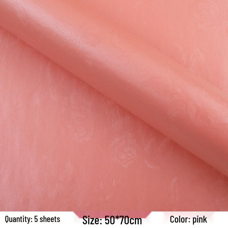 Pearlescent Rose Gift Wrap Decorative Paper for Holidays and Birthdays
