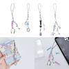 Sweet Cool Earphone Notes Star Guitar Hanging Pendant Phone Strap Bag Decoration