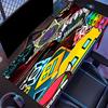 Geometry Dash Print Mouse Pad, for Keyboard Pad Laptop PC Mat for Office Home Use, Desk Decor, Perfect Birthday Gift for Gamers