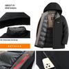 Pierre Cardin Men's Warm Hooded Padded Jacket