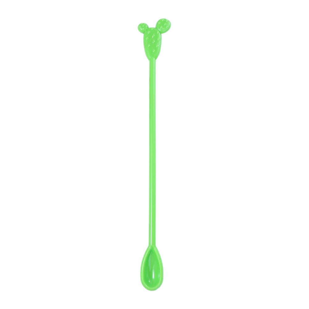 Hawaiian Flamingo Cactus Plastic Swizzle Sticks Coffee Stirrer Cocktail Tool Mixing Sticks
