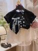 Girls' Class A Cotton Round Neck T-shirt - Skin-friendly, Breathable, Casual Fashion, Short Sleeve, Summer New Arrival